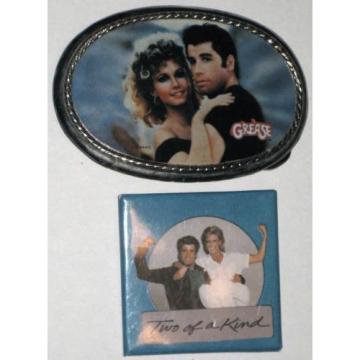 Grease Promotional Belt Buckle 1978 MINT Authentic Olivia Newton John Travolta