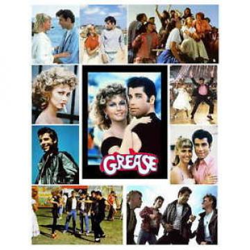 GREASE MOVIE PHOTO-FRIDGE MAGNETS Set of 10