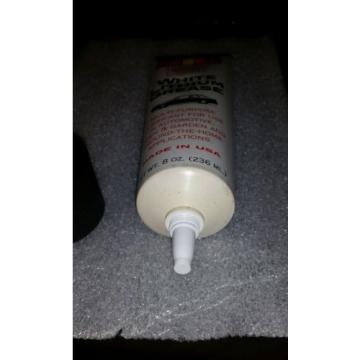 (Lubrimatic White Lithium Grease 8 oz Squeeze Tube. NOS.