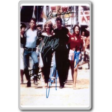 Grease Cast Autographed Preprint Signed Photo Fridge Magnet