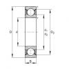 FAG Deep groove ball bearings - 6319-2Z