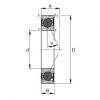 FAG Spindle bearings - HCB71919-E-2RSD-T-P4S #1 small image