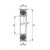 FAG Spindle bearings - HCB7001-C-T-P4S