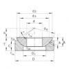 FAG Axial spherical plain bearings - GE17-AX #1 small image