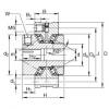 FAG Axial conical thrust cage needle roller bearings - ZAXFM1055