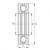 FAG Axial deep groove ball bearings - 4417 #1 small image