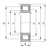 FAG Cylindrical roller bearings - NJ2217-E-XL-TVP2