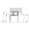 FAG Cylindrical roller bearings - NJ2210-E-XL-TVP2 + HJ210-E