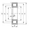 FAG Cylindrical roller bearings - NUP203-E-XL-TVP2 #1 small image