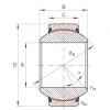 FAG Radial spherical plain bearings - GE110-FW-2RS