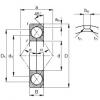 FAG Four point contact bearings - QJ220-N2-MPA #1 small image