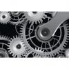 Industrial #5 - Gear Cogwheel Differential Bearing - Vinyl Wall Decal Art