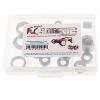 RC Screwz Prec Shielded Bearing Kit Mugen Seiki MBX6T-R RCZMUG022B Multi-Coloure #1 small image
