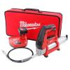 Milwaukee Lithium Ion Battery Cordless Air Grease Gun Kit Continuous Flow Tool #1 small image
