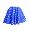 Adult 1950&#039;s GREASE Style UK MADE Polka Dot 24&#034; Long Skirt Scarf/Bow costume #3 small image