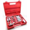 7pc Car Lube Lubing Hose Tip Assortment Tool Set Adapter Fitting Grease Gun Kit #1 small image