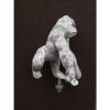 grease monkey with monkey wrench, gorilla, ratrod,car hood ornament mascot #1 small image