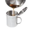 Oggi 7324 Stainless Steel Grease Can with Removable Strainer, 1-Quart #2 small image