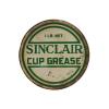 Sinclair Gasoline &amp; Motor Oil Striped Grease Cup 1 Pound Can #2 small image