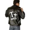 Adult Men&#039;s Black Licensed Grease T-Bird Jacket fancy Dress Costume #2 small image