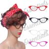 RETRO 60s / 50s ROCKABILLY Glasses OR Head Scarf accessories Fancy Dress GREASE #3 small image