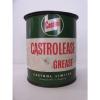 OLD COLLECTABLE CASTROL CASTROLEASE 1 POUND GREASE TIN #1 small image