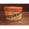 Antique Marshall Wells Co Marlene Pressure Gun Grease Tin 1lb Pound Can Vtg Oil #1 small image