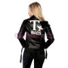 Grease Sandy T Birds Black Womens Jacket Lady 50s Costume T-Birds Frenchie Rizzo #2 small image