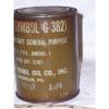 Rare Nato U. S. Military aircraft grease can Socony Mobil Oil Co. Franklin, Pa.