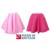 ROCK AND ROLL Pink ladies SKIRT 1950S GREASE JIVE LADIES FANCY DRESS COSTUME #1 small image