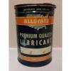 Vintage 1950s 1960s AllState Oil Can Premium Lubricant Sears Bearing Grease #1 small image