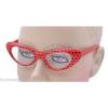 Polka Dot 1950&#039;s Style Glasses 50&#039;s Rock n Roll Fancy Dress Grease 4 Colours #2 small image