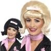 Ladies 1950s Flicked Beehive Wig 50s Housewife Grease Fancy Dress Costume Adult #1 small image