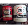 2 cca farmland co op grease pails empty free ship #1 small image