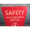 National Seal Parts cabinet display sign Grease front wheel Federal Mogul bower #2 small image