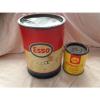 vintage esso and shell grease tins...man cave/collectable #1 small image