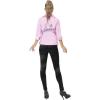 DELUXE Grease Pink Ladies Jacket Fancy Dress Costume Official Licensed Outfit