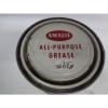 VINTAGE 1 LB AMALIE ALL PURPOSE GREASE CAN 152-I #4 small image