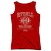 Grease Rydell High Juniors Tank Top Shirt RED #1 small image