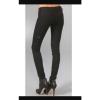 KSUBI : Super Skinny Zip Grease : Women&#039;s Designer Black Stretch Jeans : W27 L32 #1 small image