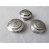 BUICK, 1930s, BRASS, CHROME OR NICKLE PLATED, GREASE CAPS. 3 IN NICE CONDITION. #2 small image