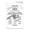 Rosie O&#039;Donnell (Signed) &#034;GREASE&#034; Susan Wood / Sam Harris 1994 Tryout Playbill