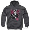 Youth Hoodie: Grease - Kenickie Apparel Pullover Hoodie - Charcoal #1 small image