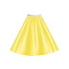 Girls Child Plain 1950s Costume Circle Skirt Rock and Roll GREASE SANDY SKIRT #2 small image
