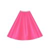Girls Child Plain 1950s Costume Circle Skirt Rock and Roll GREASE SANDY SKIRT #3 small image