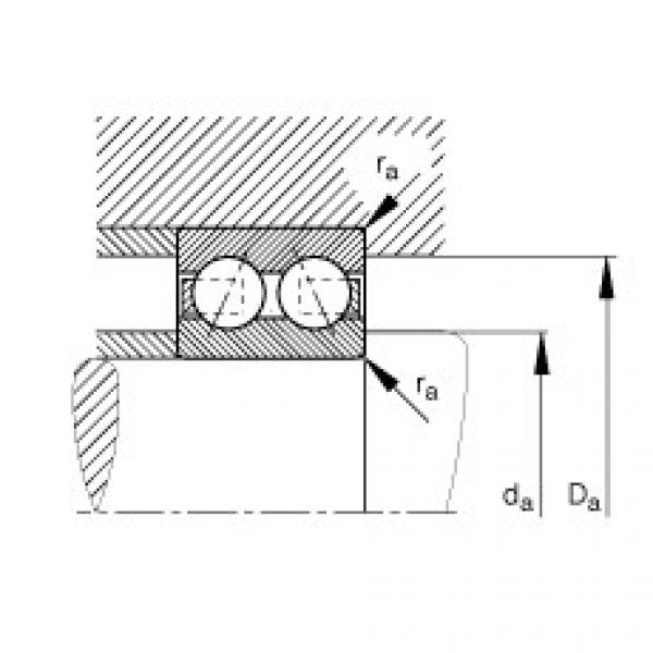 FAG Angular contact ball bearings - 3007-B-TVH #2 image