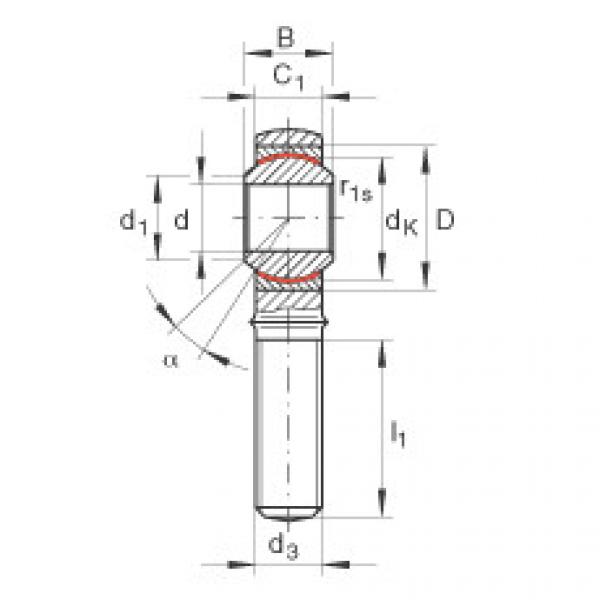 FAG Rod ends - GAKR18-PW #1 image