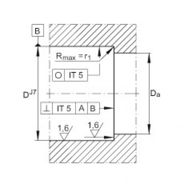 FAG Axial angular contact ball bearings - ZKLN1747-2RS-PE #2 image