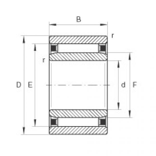 FAG Needle roller bearings - NAO80X110X30-XL #1 image