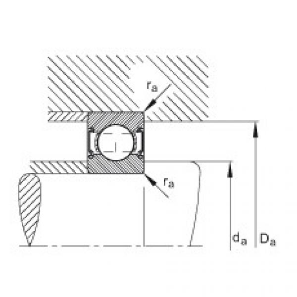 FAG Deep groove ball bearings - 6208-C-2Z #2 image